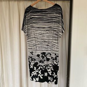 BCBGMaxAzria Mini Dress Dolman Sleeves M